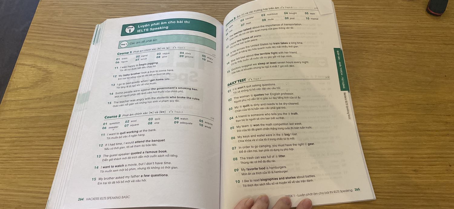 Bộ sách này là bộ sách cơ bản để bước vào Ielts. Ko như những sách khác là ập vào giải đề mà sẽ đi từng bước cơ bản như ôn lại ngữ pháp, phát âm, từ vựng mà các bạn có thể chưa vững. Sách hay và hợp với các bạn muốn bắt đầu ôn Ielts tại nhà mà chưa biết bắt đầu như thế nào. Luyện xong bộ này, các bạn sẽ nắm dc tiếng anh cơ bản để bắt đầu luyện ở mức cao hơn.