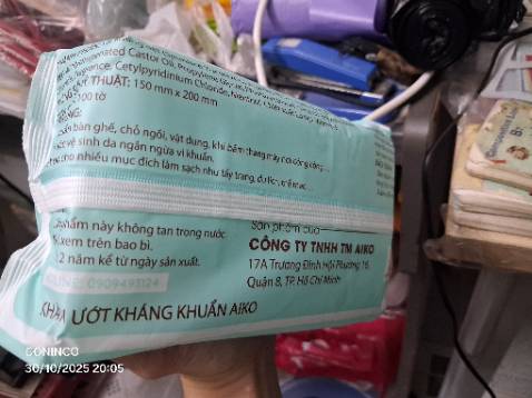 Hàng gói cẩn thận, còn hạn sử dụng, đúng chủng loại, đủ số lượng.