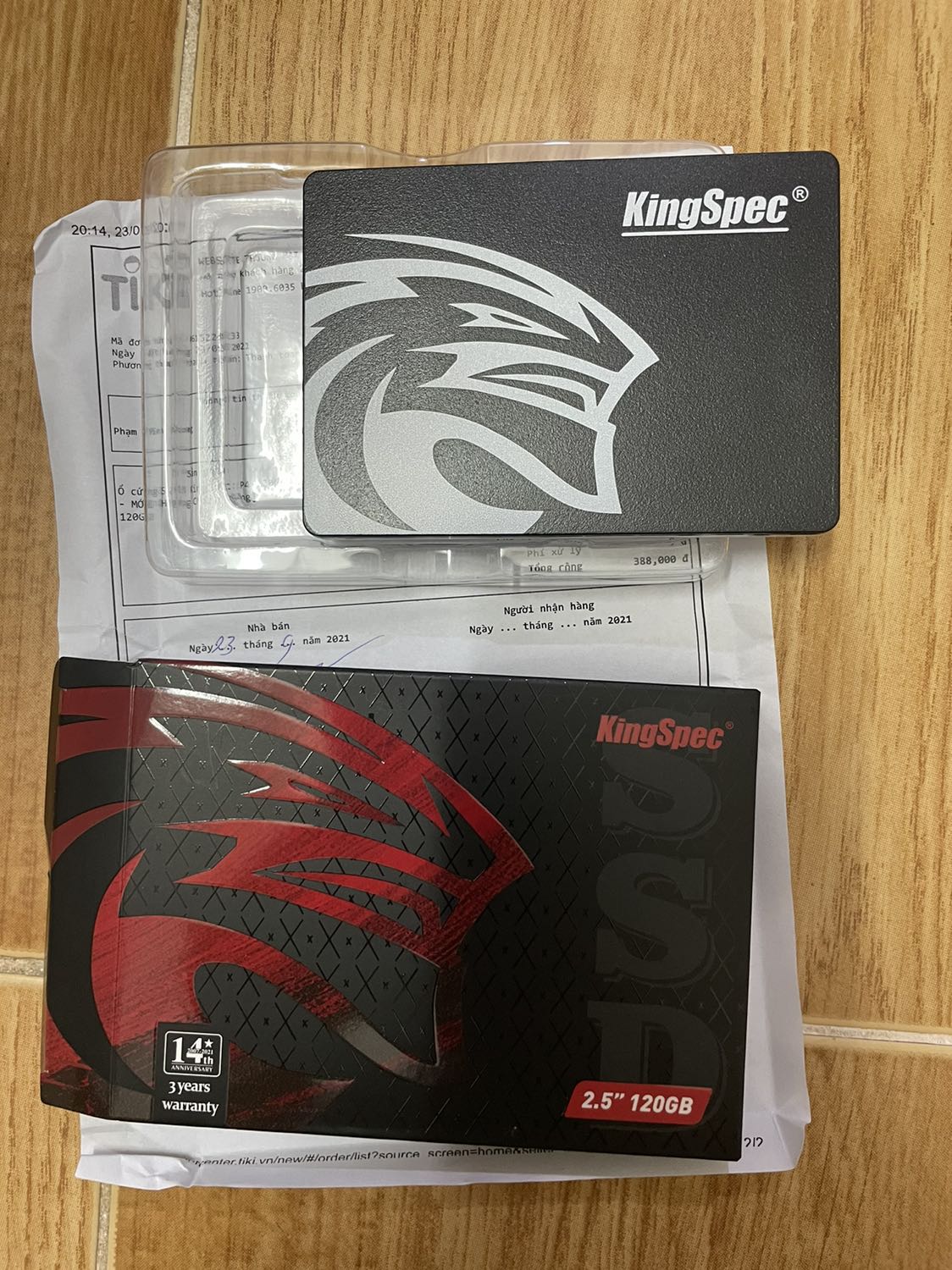 Sp chất lương tốt như quảng cáo, lắp máy vừa vặn, cài win mượt. Máy mình cũ nhưng cài xong chạy khởi động nhanh hơn rất nhiều so với ổ HDD. Giao hàng nhanh. Thanks shop!