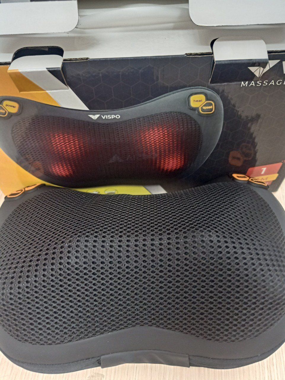 Mua lại lần 2 tại shop, gối cũ mình mua mẹ mình dùng thích nên quay lại ủng hộ shop. Gối này mình dùng trên văn phòng rất vừa ý, nhỏ gọn mà đầy đủ công dụng massage cổ, vai, lưng. Sp đóng gói cẩn thận, giao hàng nhanh