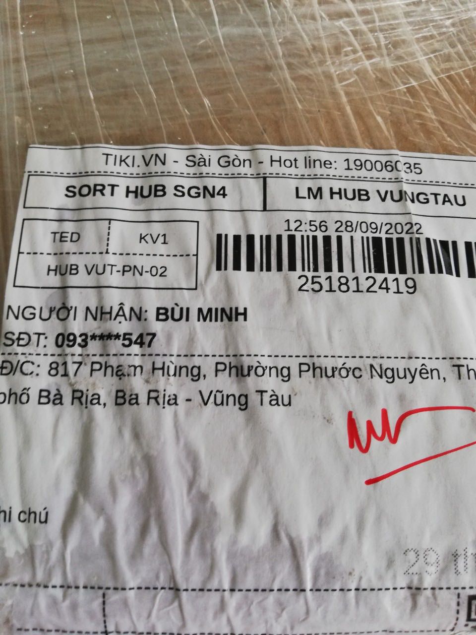 Hàng chất lượng tốt