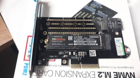 Chạy được ổ SSD Samsung 970 500GB trên mainboard Gigabyte H77M-D3H (gần 10 năm tuổi), rất phù hợp với những ai muốn sử dụng SSD M2 mà mainboard không hỗ trợ