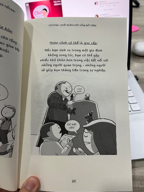Vừa nhận sách là lên cmt liền, sách gì dễ thương xỉu, đc mô tả bằng truyện tranh khá thú vị đọc k buồn ngủ