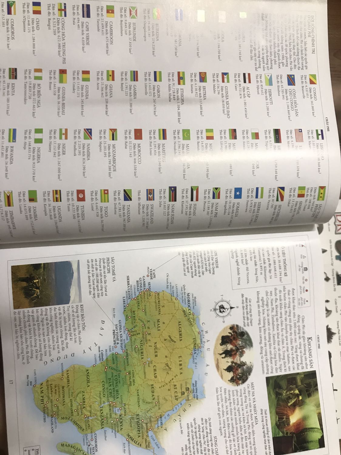 Sách đẹp lắm, in màu đẹp và rõ, trang giấy dày, FAHASA ship nhanh và lót kỹ, sách còn nguyên bọc nilon bên ngoài. Cuốn sách cực to luôn ấy. Nội dung cực hay nhé, ảnh sinh động, nội dung cơ bản và súc tích, đa dạng từ địa, sinh, hoá, lý, sử, văn hoá, thường thức, công nghệ, thiên văn, y học, thể thao, nhạc, vận tải, kỹ thuật. Mình tham khảo qua mấy quyển thì thấy quyển này trình bày rất cuốn, nhiều nội dung hay và đa dạng khó tìm đc cuốn nào bên ngoài (ví dụ như địa lý và các đặc điểm về khu vực đó: con người, động vật, lịch sử...)
Các sách của DH rất là chất lượng nhé.