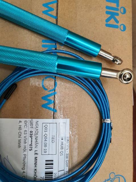 dây chắc chắn , có thể tháo rời và thu gọn nhanh chóng , rất tiện lợi để điều chỉnh độ dài phù hợp , dây lõi thép nên dùng ko sợ hư hỏng , đáng tiền