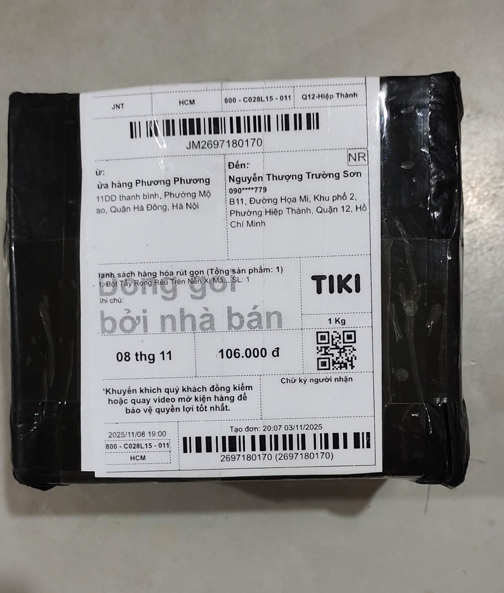 Giao hàng nhanh, bao bì đóng gói cẩn thận, chưa dùng đến nên chưa biết hàng có tốt hay không. Trước mắt mình vẫn chấm 5 sao cho Shop bán hàng và chấm 5 sao cho Tiki luôn