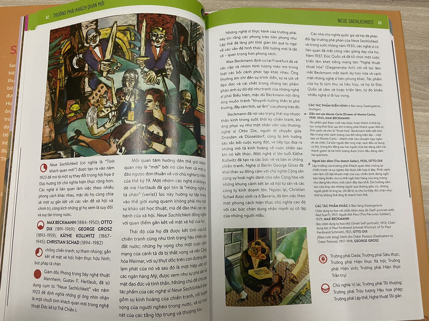 Sách rất đẹp, giấy dày. Tiki giao hàng nhanh và sách nguyên vẹn.

Nội dung sách viết về các trường phải nghệ thuật như mục lục. Phù hợp cho những bạn học về mỹ thuật, kiến trúc, điêu khắc và những ai hứng thua với nghệ thuật. Artbook thì giá khá mắc nên mọi người cân nhắc thật kỹ trước khi mua vì sách kén người đọc. Còn thích thì săn sale để hốt nhen