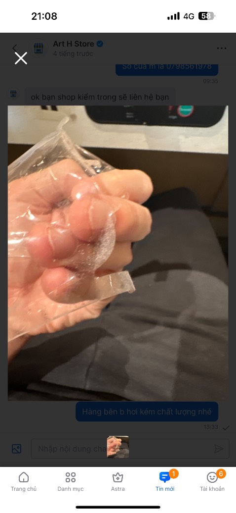 Hàng rất kém chất lượng ko đúng với mô tả, keo thì lỏng lẻo thật sự rất thất vọng, dán vô tự bung ra ko cố định, nhắn tin vs shop thì bị bơ ko phản hồi, những ai dự định mua thì né ra nhé @@