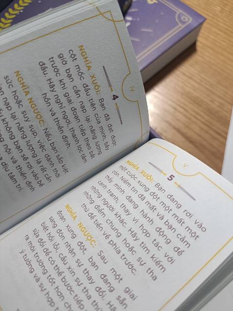 Đóng gói kĩ càng, ko có lỗi sp, nên mua, phù hợp với những người mới tìm hiểu về Tarot