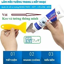 deo trám vết nứt khá OK, nhưng hơi lâu khô, nếu không quét thường xuyên sẽ bị chảy keo