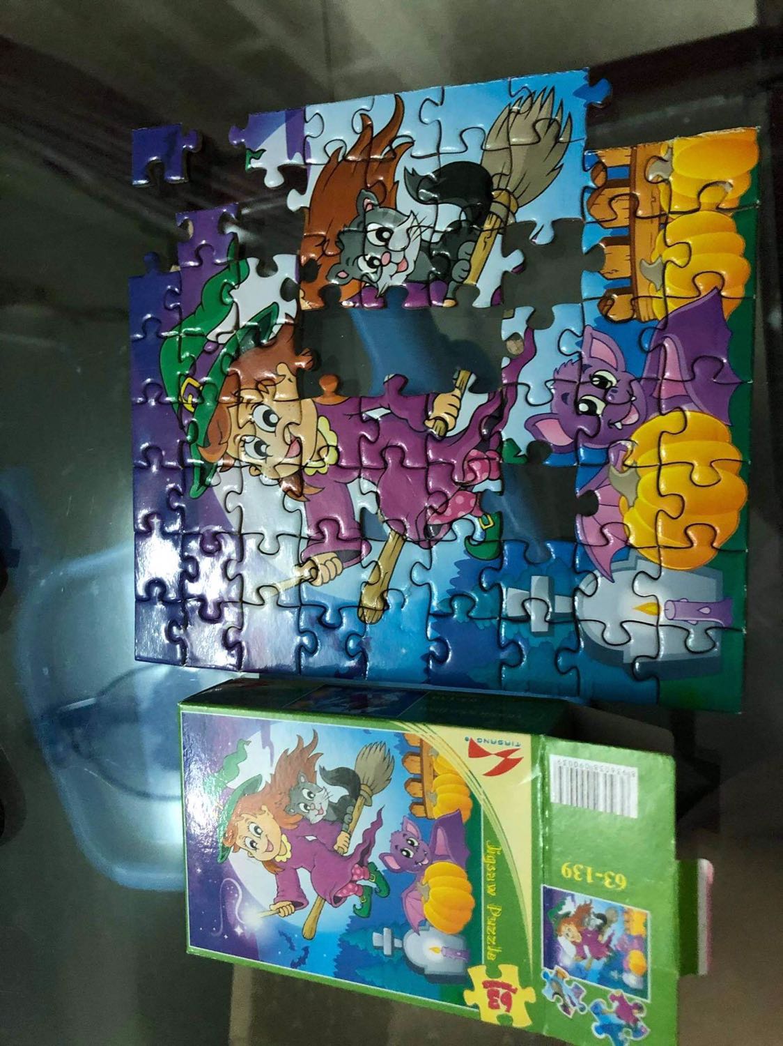 Mình mua về thiếu nhiều mảnh ghép.