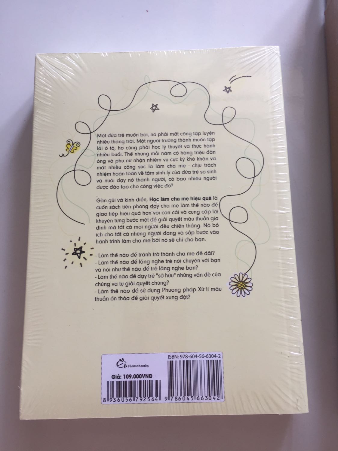 Được giới thiệu sách rất hay cho ba mẹ nuôi dạy con cái hiệu quả, không trừng phạt con.
Đóng gói cẩn thận, vận chuyển nhanh