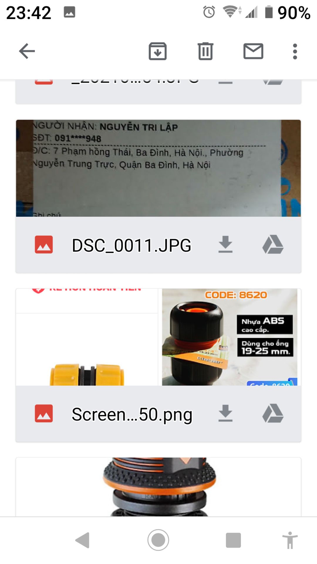 Hãy xem và trả lời thư ngày 27/2/2021 như trong ảnh cho khách hàng ?!