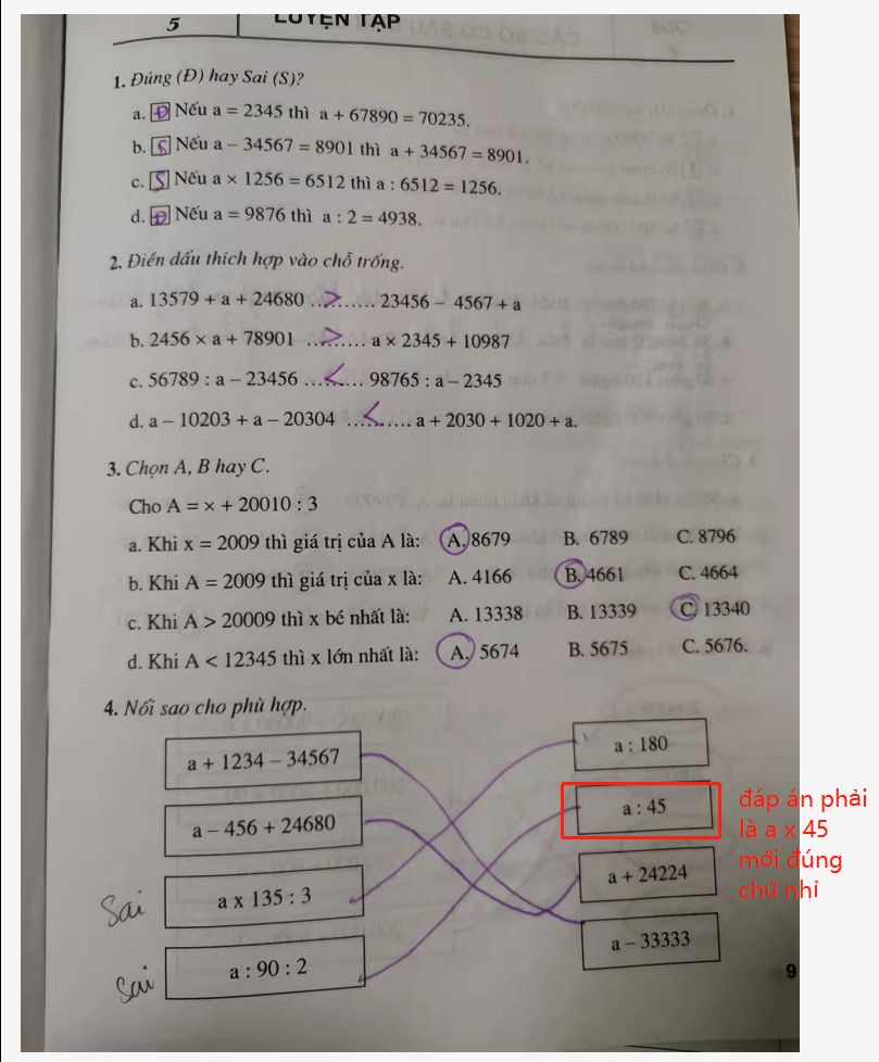 Sao 1 cuốn sách lại có quá nhiều lỗi vậy nhỉ. Đề sai tùm lum, bé cảm thấy hoang mang khi làm bài, nói mẹ ơi câu nào đúng. Tên sách là trắc nghiệm hay và khó nhưng thực sự chưa phải là khó lắm