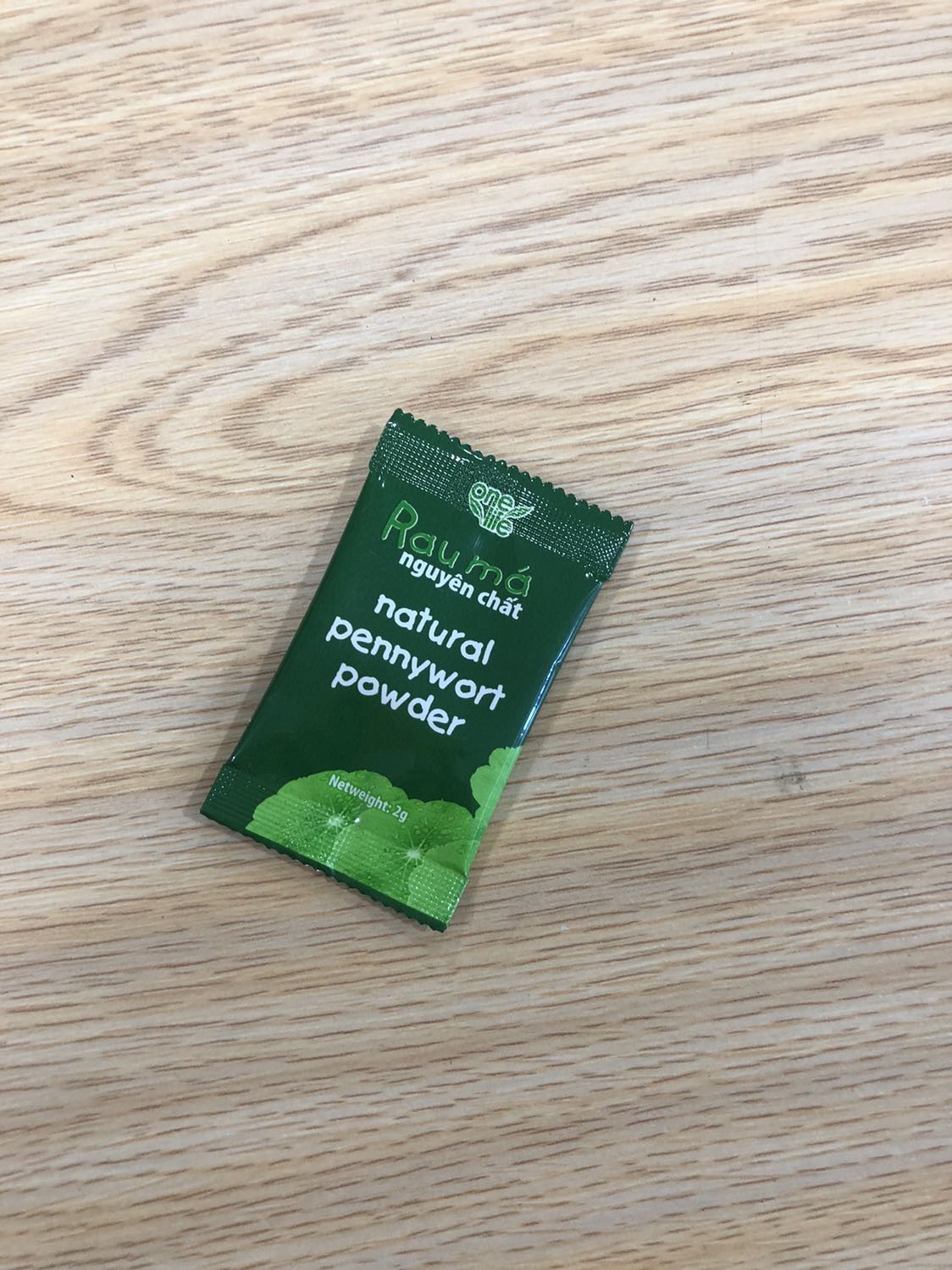 Mới lần đầu uống thử rau má bột vị chuẩn đắng theo kiểu mình thích trong có nhiều gói nhỏ đóngs gói rất đẹp