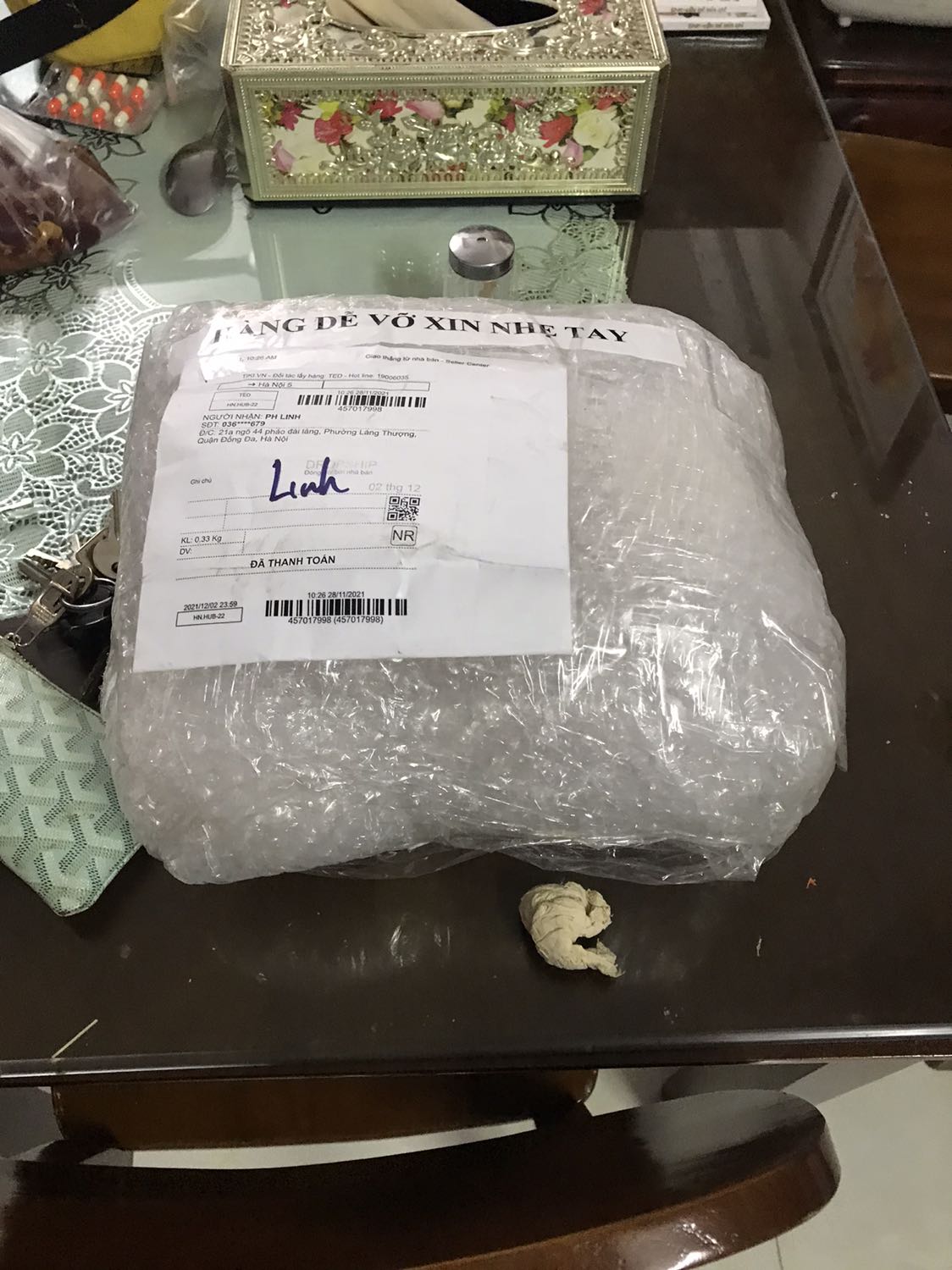 Sản phẩm ko giống mẫu. Trông cũng đc.