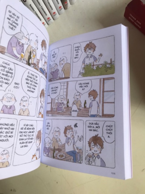 Truyện móp một góc to buồn quá tr bù lại truyện dễ thương, nhẹ nhàng, healing