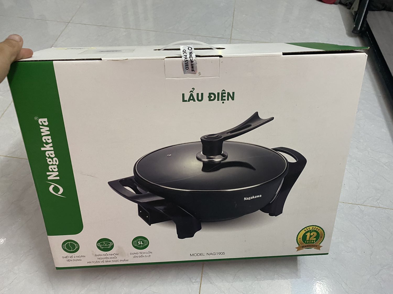 Đóng gói cẩn thận, kỹ càng. Sản phẩm chất lượng. Đã khui hàng sử dụng liền trong hôm đó. Giao hàng đúng hẹn