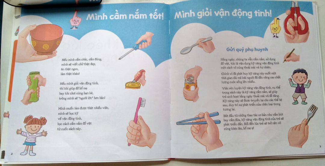 sách đẹp, hay, Tiki giao rất nhanh.
Thật sự là có 1 số kỹ năng tinh đến người lớn còn làm chưa đúng thì Quyển sách này đã bổ sung rất đầy đủ bằng hình vẽ và cách làm, chú ý những gì nên tránh làm, mua lúc kmai hơn 60k là quá hợp lý và giá trị.