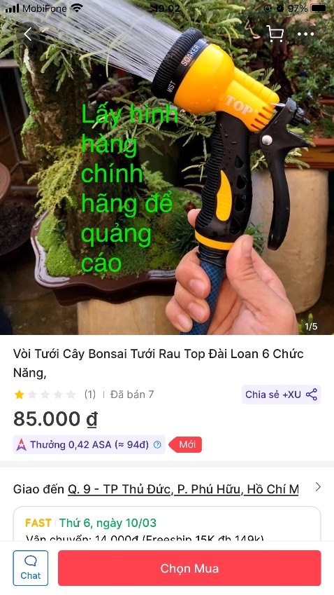 Hàng không giống như trong ảnh quảng cáo: KHÔNG CÓ CHỮ TOP trên sản phẩm; chỉ có chữ TOPS trên bao bì: HÀNG GIẢ NÊN MỌI NGƯỜI ĐỪNG MUA NHÀ BÁN HÀNG NÀY. *** dối người tiêu dùng là tội ác