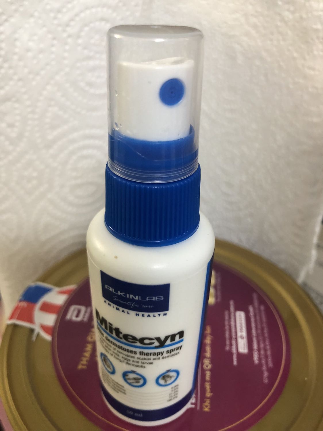 Cún bớt ngứa khi dùng thuốc