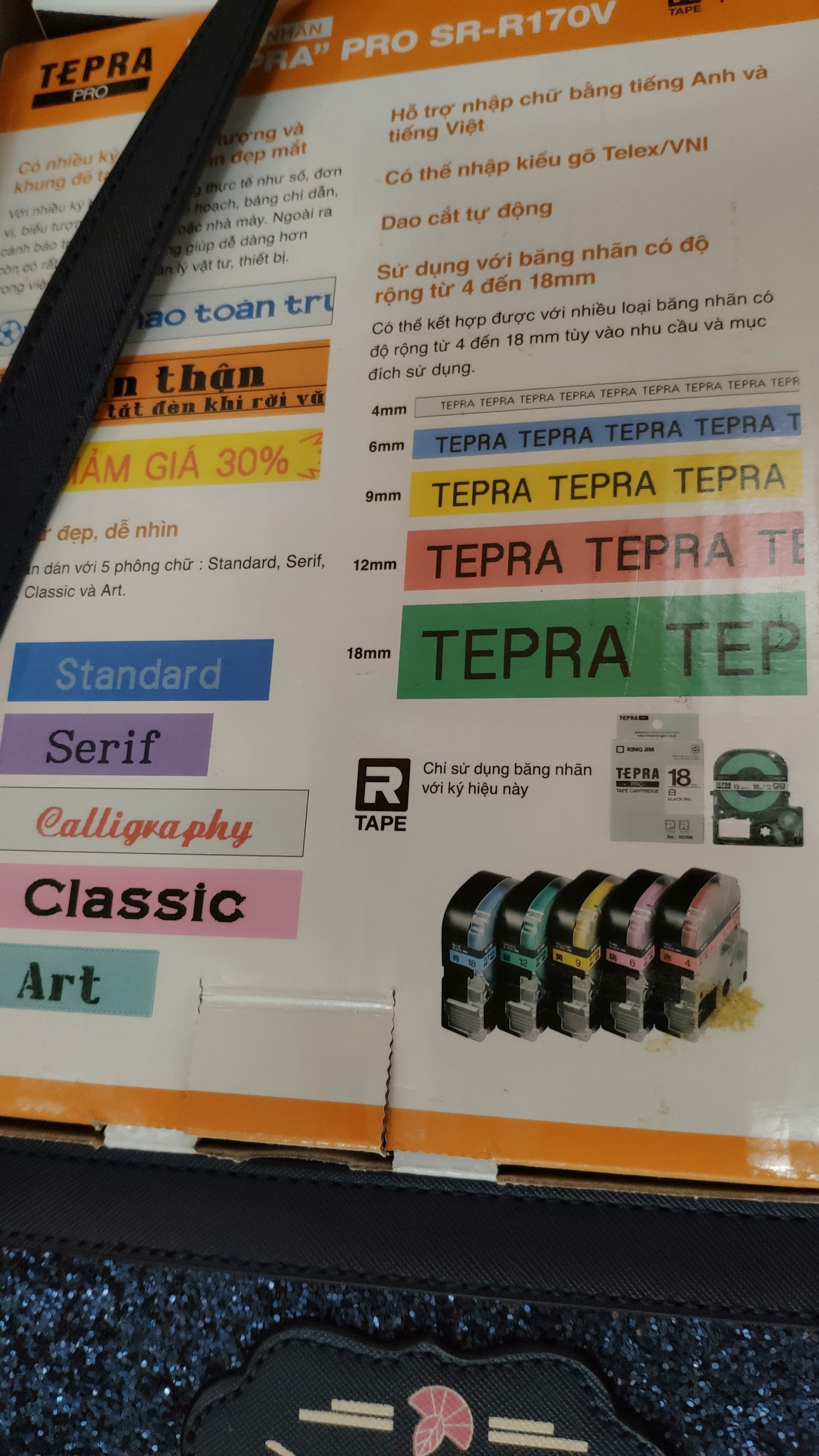 Sản phẩm tốt, in đẹp. Tuy nhiên, cuộn nhãn in hơi mắc tiền ?. Nhưng in được tiếng Việt cũng tốt.