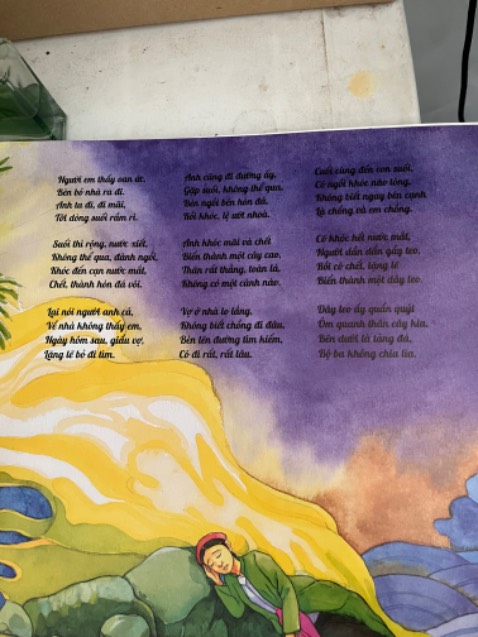 Về cơ bản tôi thấy cuốn sách này có màu sắc và hình ảnh đẹp. Tuy nhiên, nếu để giành cho thiếu nhi thì tôi thấy ko phù hợp vì lời văn lủng củng, thơ vần nhưng đọc thấy lạc lõng, ko có mạch. Bản thân tôi khi đọc thì cũng phải đọc đi đọc lại mấy lần mới hiểu đang nói về cái gì. Nói chung ko phù hợp cho tre nhỏ