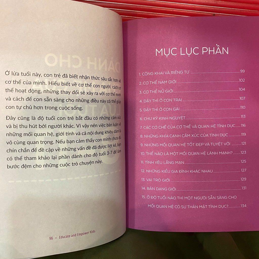 Cuốn sách tuyệt vời dành cho bố mẹ và con cái.