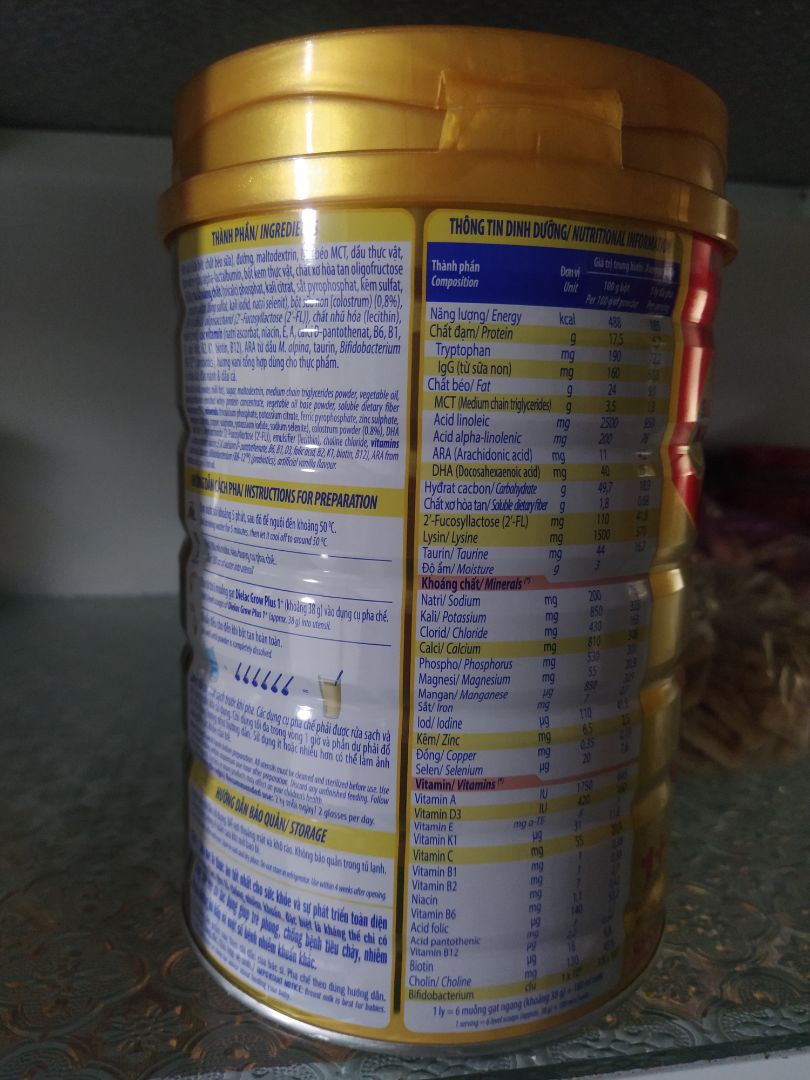 giao hàng nhanh đóng gói kỉ lắm sp ko bị móp méo,chưa cho bé sử dụng vì còn sữa cũ nhưng thấy bao bì sp đẹp hi vọng bé uống sẽ cải thiện đc cân nặng