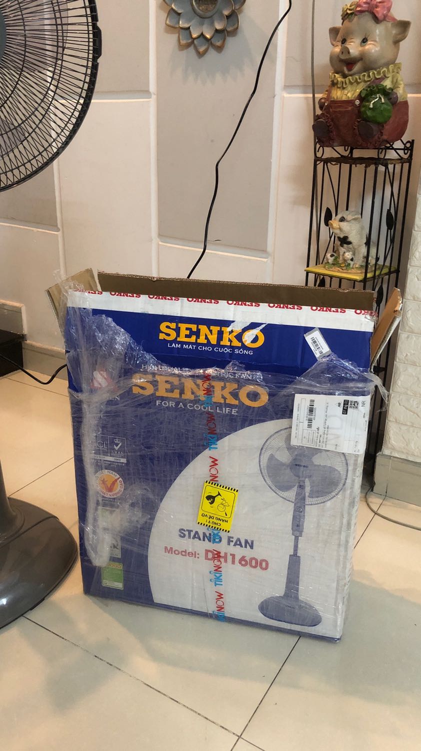 quạt mới ráp xong không chạy được ! đề nghị đổi trả