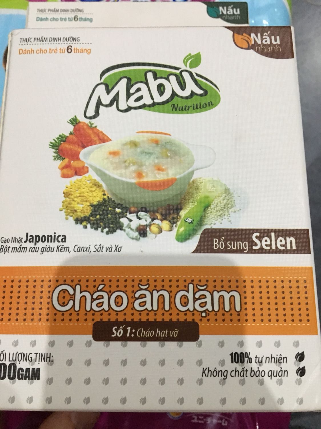 Cháo rất dễ nấu, rất tiện cho mẹ bỉm luôn. Tiki giao hàng thần tốc. Đóng gói cần thận Cháo rất dễ nấu, rất tiện cho mẹ bỉm luôn. Tiki giao hàng thần tốc. Đóng gói cần thận