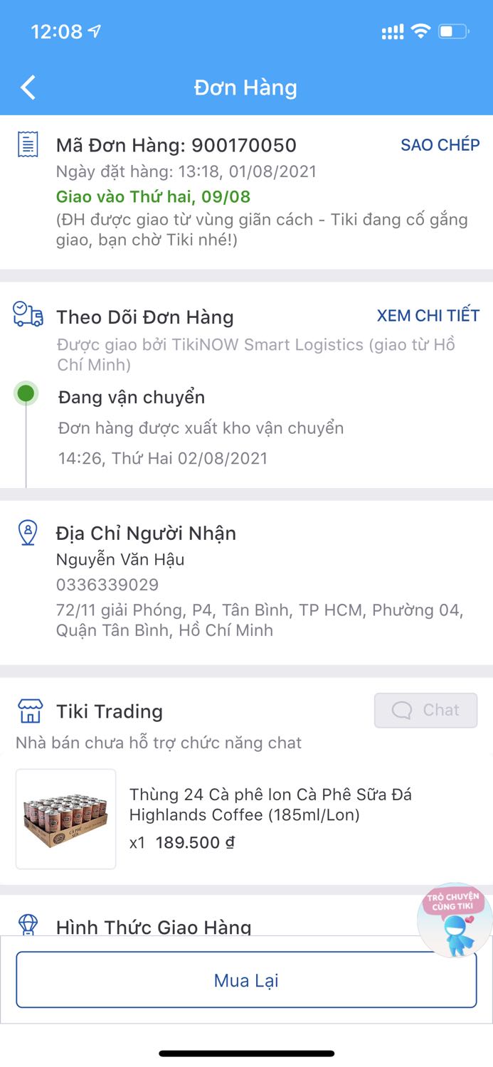 2 tháng k giao hàng, khiếu nại k hỗ trợ