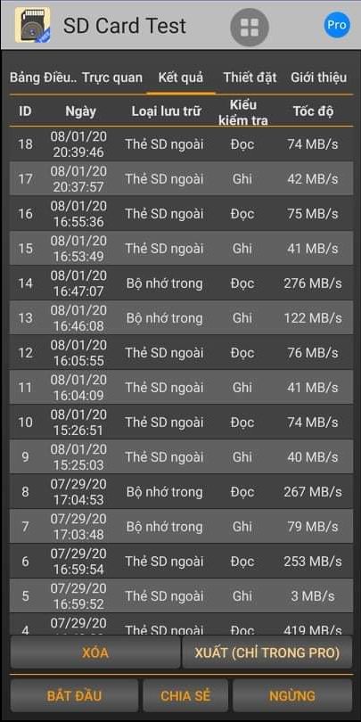 Sản phẩm chính hãng, mình *** trên SD insight bản APK vì CH play mình kiếm không còn nữa, và hình như ứng dụng này hỗ trợ Android đời thấy hơn hay sao í, mình dùng Android 10 *** thì báo lỗi máy không hỗ trợ nhưng Android 8 thì được, chính hãng Samsung, nsx Feb2020. Còn vấn đề tốc độ thẻ, mình đo cả trên pc lẫn điện thoại, trên điện thoại mình dùng SD Card ***, tốc độ như hình mình đính kèm, còn trên pc mình phải gắn microSD vào khay đọc SD nên tốc độ bị giới hạn, có thể do khay đọc giới hạn tốc độ hoặc khe cắm trên pc giới hạn tốc độ. Với tốc độ ~70 40 là mình thấy quá ổn rồi, quay 4K vô tư, mình mua lúc tối 30-7-2020 giao hàng vào sáng 1-8-2020, với giá 205k cho 64GB. Nếu hữu ích nhớ bấm hữu ích để mọi người đừng nhầm lẫn tốc độ thực của thẻ khi kiểm tra trên pc, có thể do khay SD hoặc khe cắm bị giới hạn tốc độ mà thôi!