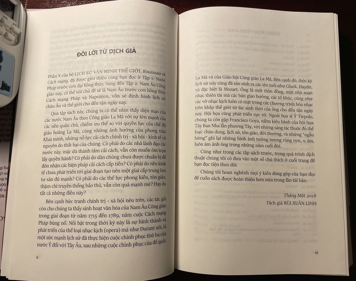Bộ này thì không có gì phải chê cả.
Nội dung cuốn này thì như tên đã nói rõ. Tuy nhiên đúng là khu vực Nam Âu này có vẻ đỡ căng thẳng hơn phần còn lại của châu Âu trong thế kỷ 18 với sự phát triển rực rỡ của nghệ thuật.