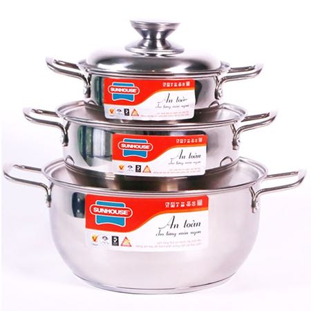 Nồi giao đủ đúng kích thước nguyên vẹn
đáy dày dặn, vành nồi mỏng nhưng chắc do giá rẻ thì hàng cũng không đc bên chắc như loại khác
Nắp nồi vặn ốc rời k phải đúc liền
Dùng ổn
Vì cần dùng liên nên cũng k thử nam châm