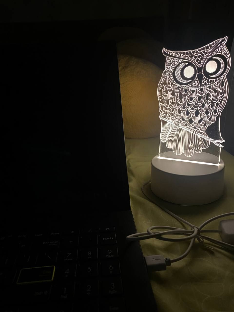 đèn rất dễ thương, có thể cắm vào sạc dự phòng dùng khi cúp điện đèn rất dễ thương, có thể cắm vào sạc dự phòng dùng khi cúp điện