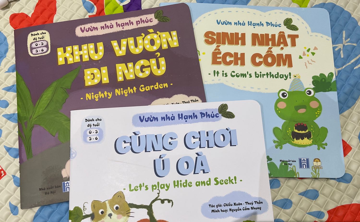 Hình vẽ đẹp, nội dung dễ thương, phù hợp với bé nhỏ