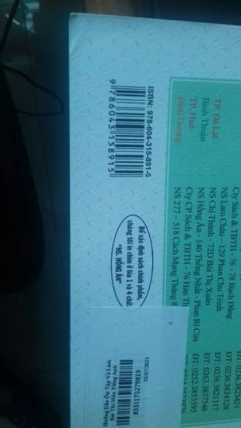 Giao hàng nhanh, tuy nhiên sách lúc giao về bị nhăn 1 xíu nhưng tổng thể nhìn chung vẫn ok. Nội dung hay, có nhiều dạng bài tập.