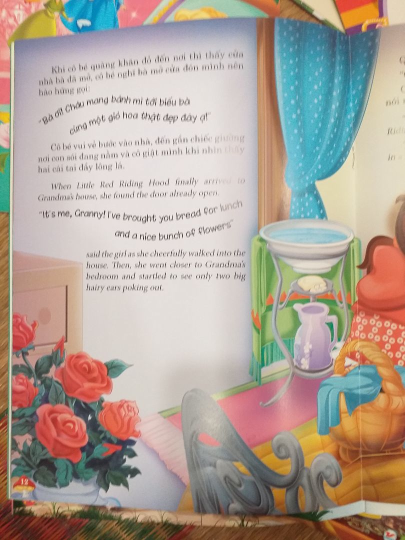 chữ việt và chữ anh ko chia màu, nội dung câu chuyện này ...