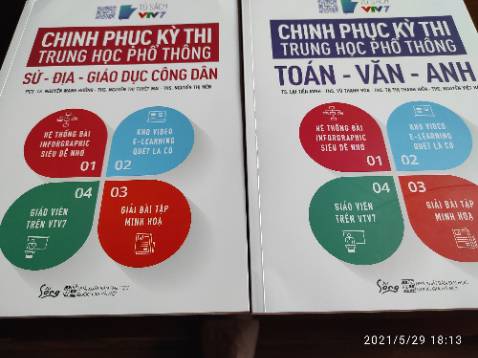 Sách in đẹp, chất lượng. Nội dung trình bày mạch lạc và khoa học. Tin tưởng đây sẽ là tài liệu ôn tập tốt, tạo hứng thú học tập. Phần mã QR sẽ giúp truy cập nhanh tới video để học thêm thú vị.