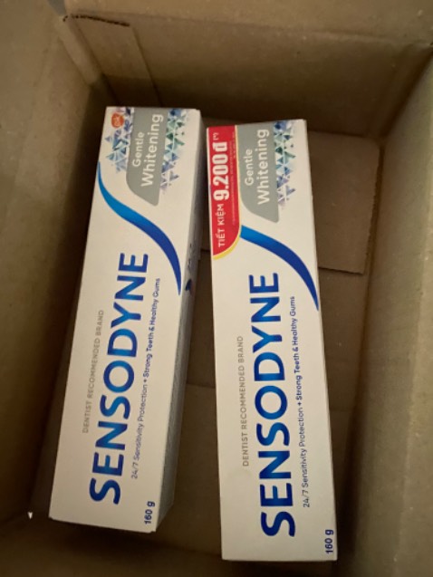 Cảm nhận giảm ê buốt rõ sau 1 tuần dùng sản phẩm. Trắng răng thì chưa biết