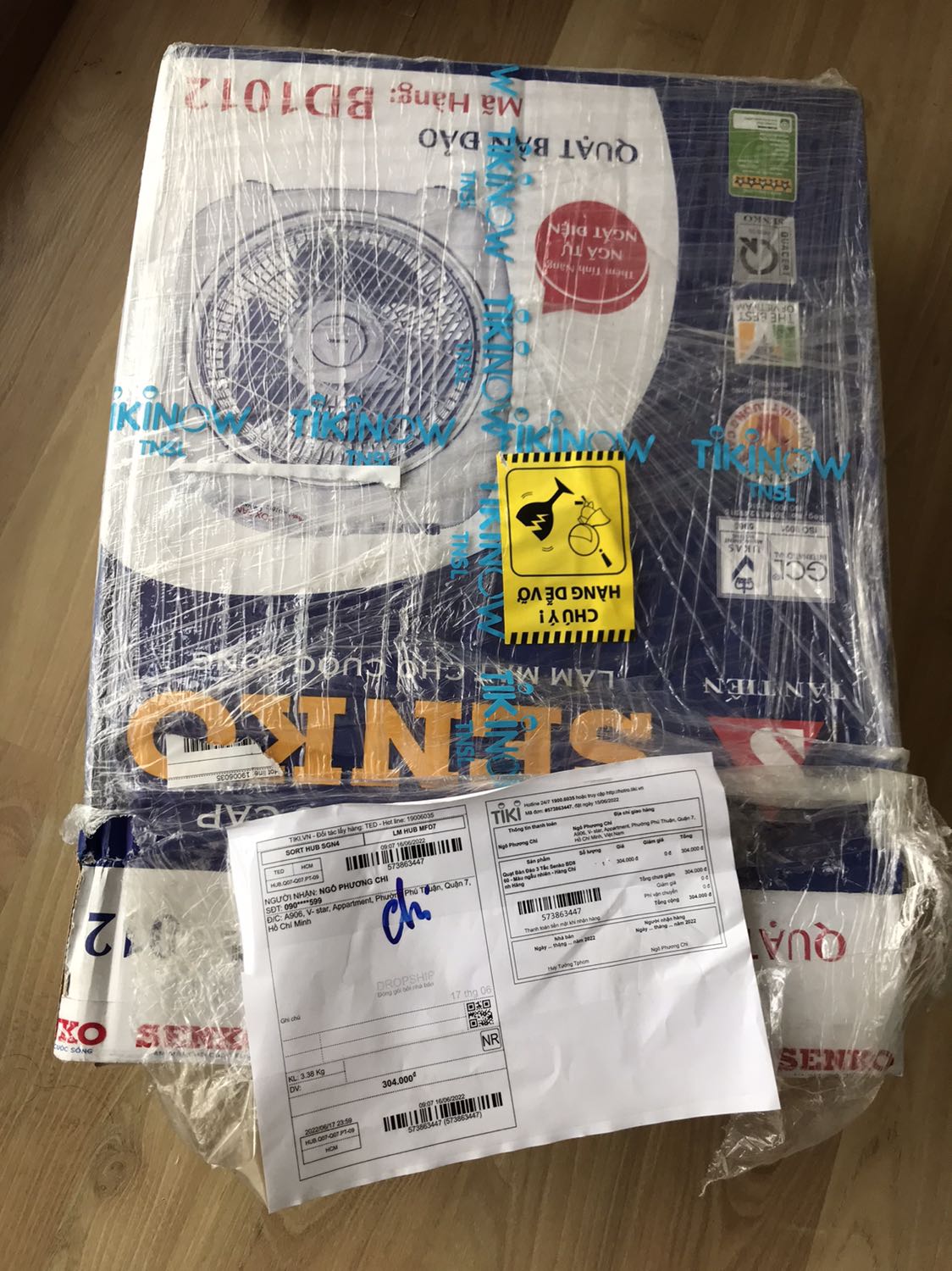 Sản phẩm bị lỗi, không dùng được
Xin vui lòng nhận lại và hoàn tiền