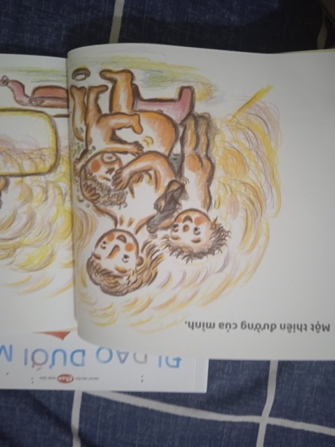 Lúc đầu đọc quyển này bé ko hứng thú lắm nhưng đọc mấy lần bé lại mê nha