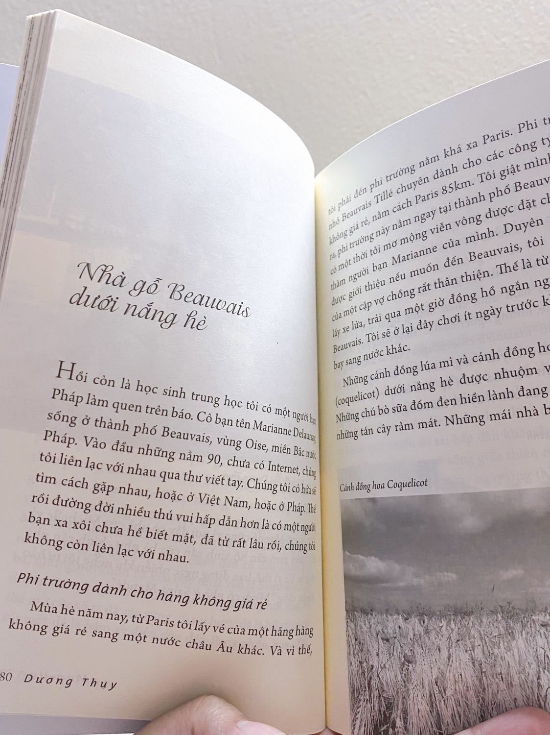 Dương Thuỵ là tác giả mà tôi yêu thích. Trả lại nụ hôn là cuốn sách hợp lý đọc trong mùa dịch. Du lịch cùng tác giả qua từng trang sách để cảm nhận thế giới này và thêm yêu mến nó. Sách không dày, được in đẹp và dễ dàng mang theo khi di chuyển?