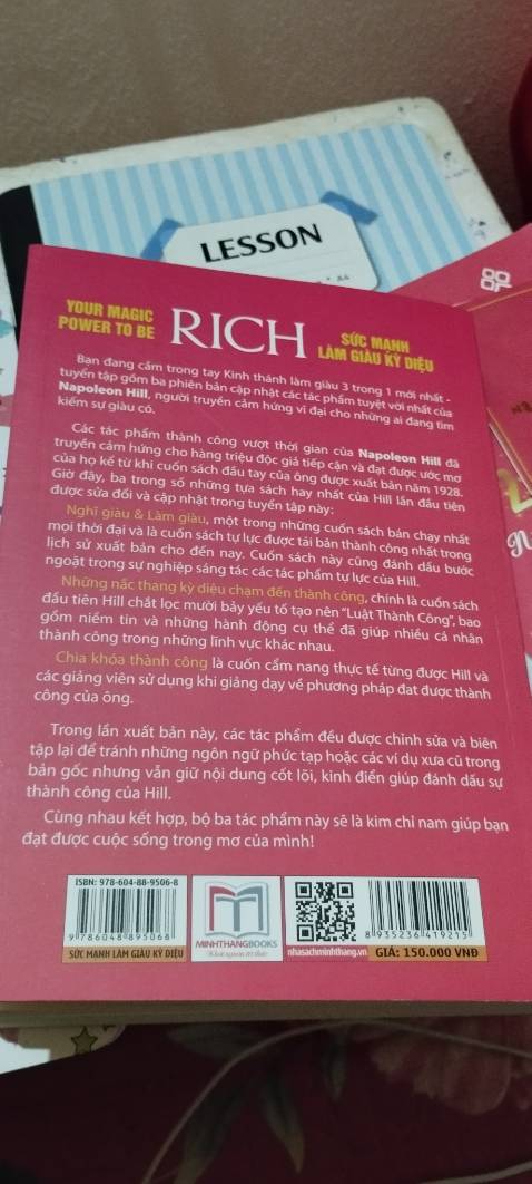 Sách đẹp chữ rõ nét đóng gói cẩn thận biết ơn