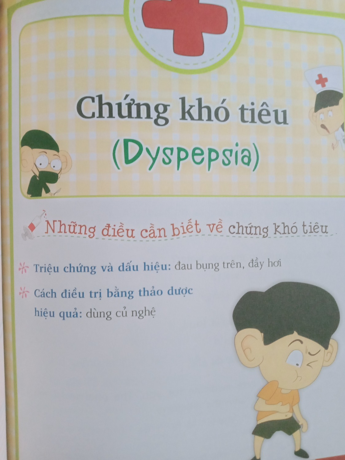Sách có giới thiệu về các triệu chứng của bệnh cho dễ hiểu. Hình ảnh minh họa bắt mắt. có mã QR để nghe mp3 online. Nhưng mục lục không đánh số thứ tự của tiêu đề nên hơi khó khăn khi tìm file nghe của các đoạn hội thoại.
