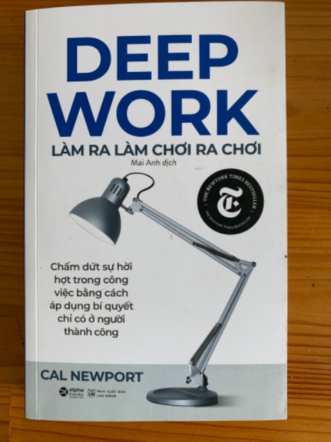 Sách cực kỳ hay trong thời đại công nghệ và chúng ta có quá nhiều thứ sao nhãng như hiện nay