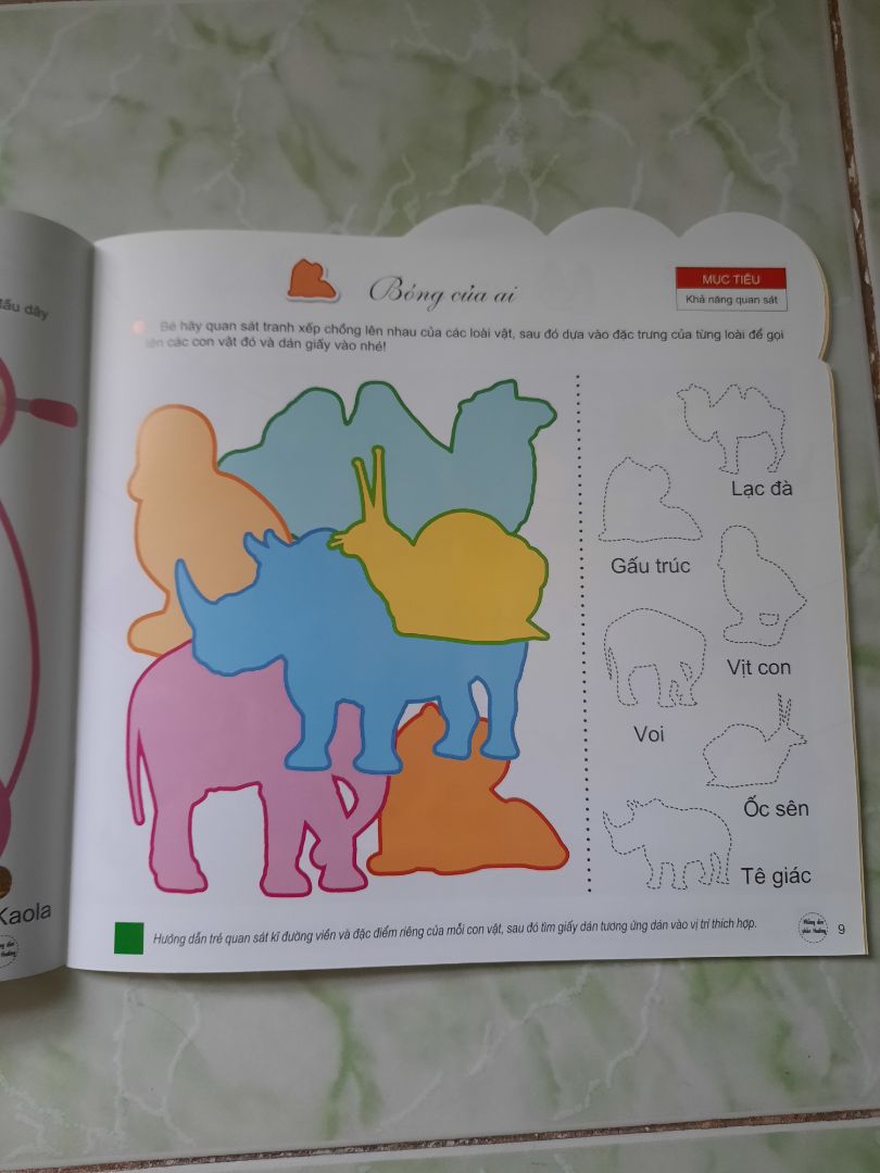 phù hợp lứa tuổi, in đẹp