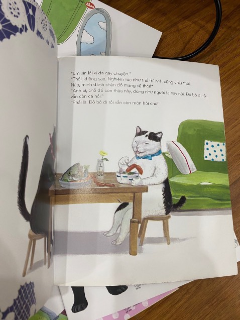 đầu tư sách cho con thì mẹ ko tiếc, mà con nhà mình rất thích sách ehon của bên mogu. cho shop 5 sao