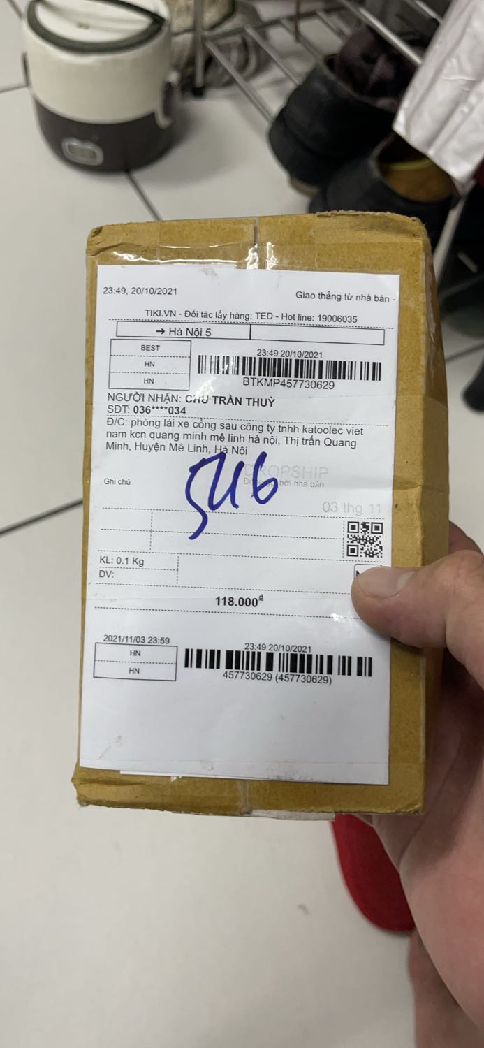 sản phẩm bị lỗi mà ko làm nào để tìm dc sdt của ngừoi bán hàng . đề nghị liên lạc lại với mình